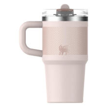 Thermo mug with straw The Quencher ProTour Flip Straw Tumbler 0.59L light pink