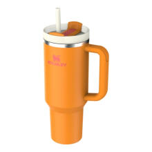 Thermo mug with straw The Quencher H2.O FlowState Tumbler 1.18L orange