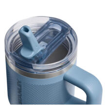 Thermo mug with straw The Quencher ProTour Flip Straw Tumbler 0.59L blue-violet