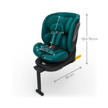 KINDERKRAFT Car Seat I-360 2 PLUS i-Size Green