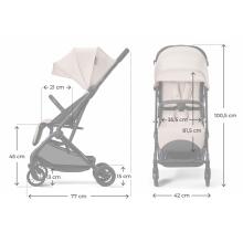 KINDERKRAFT Stroller INDY 3 Misty Beige