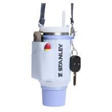 Carrying case for thermo mug with straw The All-Day Quencher Carry-All 0.89L light blue