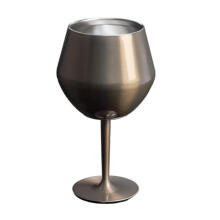 The Lifted Spirits 2-in-1 Cocktail Glass 0.42L metallic brown