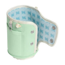 Carrying case for The All-Day Quencher Carry-All 1.18L thermos mug with straw in pistachio color
