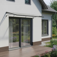 Pārsegs virs ieejas durvīm 140x90 cm, jumta segums, UV aizsardzība MultiGarden