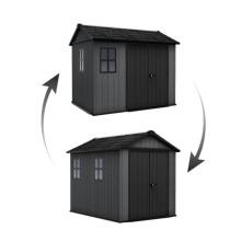 Garden shed Newton Plus 9x7.5 gray