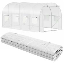Dārza siltumnīcas plēve 4 x 2,5 x 2 m GT0009F