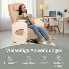 NeiLux Design Relaxing Rocking Chair Art.278416 White Šūpuļkrēsls