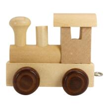 Small foot Letter Train Locomotive Art.278420 Wood letter,1 psc