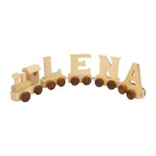Small foot Letter Train Locomotive Art.278420 Wood letter,1 psc