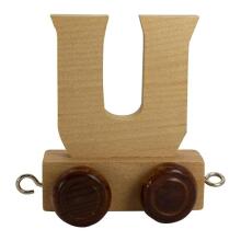 Small foot Letter Train Locomotive Art.278420 Wood letter,1 psc