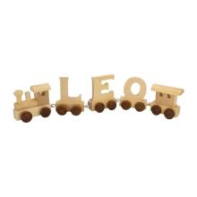 Small foot Letter Train Locomotive Art.278421 Wood letter,1 psc