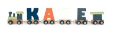 Small foot Letter Train Locomotive Art.278426 Wood letter,1 psc