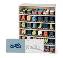 Small foot Letter Train Locomotive Art.278428 Wood letter,1 psc