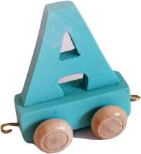 Small foot Letter Train Locomotive Art.278431 Wood letter,1 psc