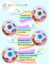 Kidsworld Magic Rainbow Ball Art.278452