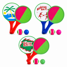 I-Toys Catch Ball 2 in1 Art.278524 Raketes un bumbiņas komplekts spēlēm brīvā dabā