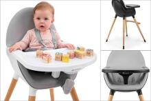 Kinderkraft Fini 2 Art.278535 NordIc Breeze barošanas krēsls