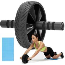 Exercise wheel with mat ACT0110