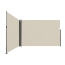 Ikonka Art.KX2865_1 LUARO stūra sānu terases nojume 180 x 620 cm bēšs