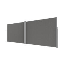 Ikonka Art.KX2865 LUARO sānu terases stūra nojume 180 x 620 cm pelēka