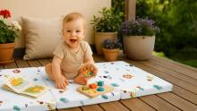 Travel Mattress Art.278757 Owls