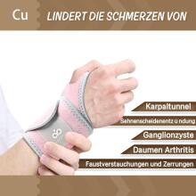 Indeemax Pack Copper Wrist Bandages Art.278761