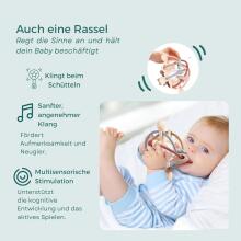 Colifree® Silicone Teething Ball  Art.278764    Silicone rattle (100% natural)