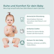 Colifree® Silicone Teething Ball  Art.278764    Silicone rattle (100% natural)