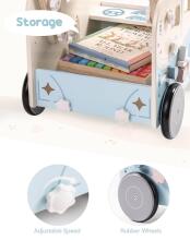 Robud Wooden Walker Multifunctional Art.278767
