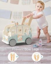 Robud Wooden Walker Multifunctional Art.278767
