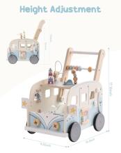 Robud Wooden Walker Multifunctional Art.278767
