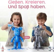 DIY Painting Liquid Bear Figure Kit - Home Decorations Art.278855