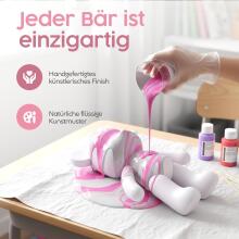 DIY Painting Liquid Bear Figure Kit - Home Decorations Art.278855