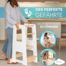 Wooden Learning Tower Art.278871 White