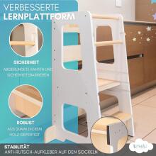 Wooden Learning Tower Art.278871 White