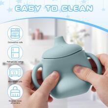 Vicloon Silicone Sippy Cup Art.278872 Silicone educational mug, 150 ml.