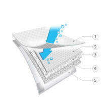 Babyono disposable pads 10 pcs 60x90 509/12