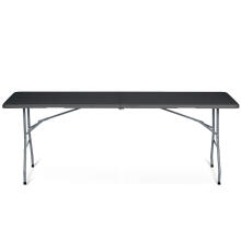 Folding Garden Catering Table 244 cm Plonos Black