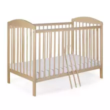La Bebe™ Kids Wood Cot Sosna Art.279424 Natural Bērnu kokā gultiņa 120x60cm