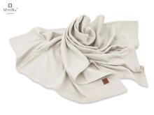 KIECZMERSKI Blanket 75x100 cm MIMINU SOFT interlock cotton 100% beige