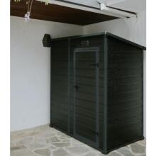 Garden shed Essential Shed 6x4 dark grey/black