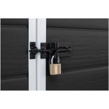 Garden shed Essential Shed 6x4 dark grey/black