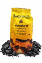 Natural Hardwood Charcoal Art.279740 Premium kvalitātes koksnes kokogles  — ideāli grilam un BBQ,2 kg
