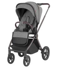 Baby stroller 2in1 CARRELLO Ultra CRL-6527 Metal Grey