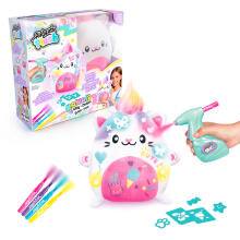 AIRBRUSH PLUSH plush with airbrush Kawaii Kitty, 25 cm