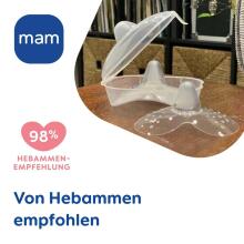 Mam Nipple Shield Art.279939 Silicone nipple shields M size 1 pcs/ box
