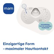 Mam Nipple Shield Art.279939 Silicone nipple shields M size 1 pcs/ box