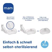 Mam Nipple Shield Art.279940 Silicone nipple shields S size 1 pcs/ box