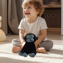 Kidsworld Plush Toys Gorilla  Art.279957 High-quality soft, plush toy Gorilla, 20 cm